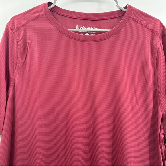 Chubbies The Cardinal Rule SS Sport Tee Short Sleeve T Shirt Sz L NEW - Picture 2 of 8